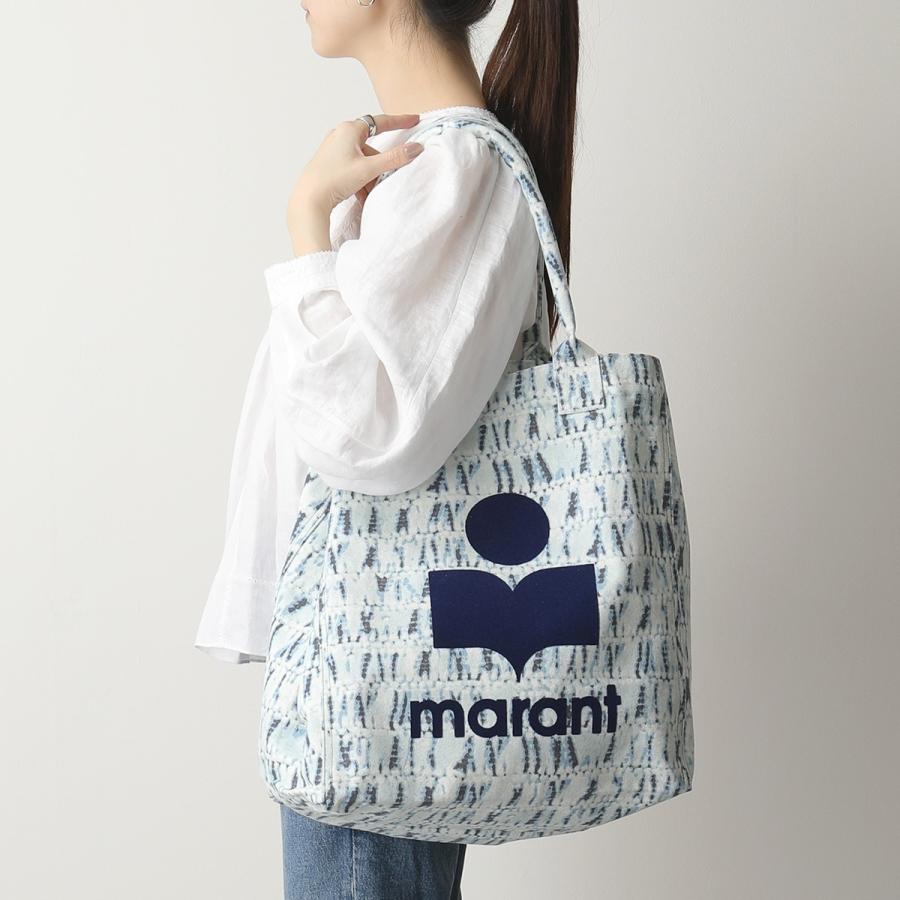 Isabel Marant イザベルマラン Pm00 21p041m Yenky トートバッグ ショッピングバッグ ロゴ コットン 鞄 30 Blue レディース インポートセレクト Musee 通販 Yahoo ショッピング
