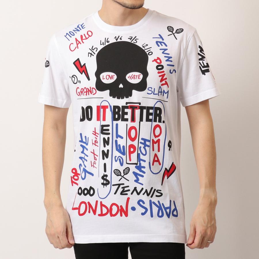 HYDROGEN TENNIS ハイドロゲン テニス TC0001 GRAFFITI TEE 半袖 T 