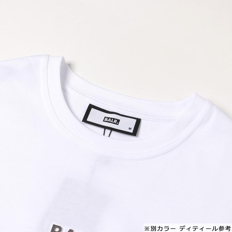 BALR. ボーラー B10003 BLACK LABEL Classic Straight T Shirt メタル 