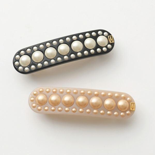 Alexandre De Paris アレクサンドル ドゥ パリ 6 03 カラー2色 バレッタ 髪留め ヘアーアクセサリー パール レディース インポートセレクト Musee 通販 Yahoo ショッピング