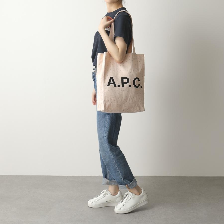 Apc A P C アーペーセー Coemd M61442 Tote Lou グラフィック キャンバス ロゴ トートバッグ 鞄 Ead Peche レディース 330410078 インポートセレクト Musee 通販 Yahoo ショッピング