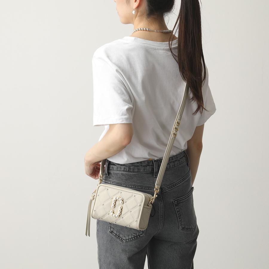 Marc Jacobs マークジェイコブス M The Quilted Softshot 17 With Pearls カラー2色 キルティングレザー パール ショルダーバッグ 鞄 レディース インポートセレクト Musee 通販 Yahoo ショッピング