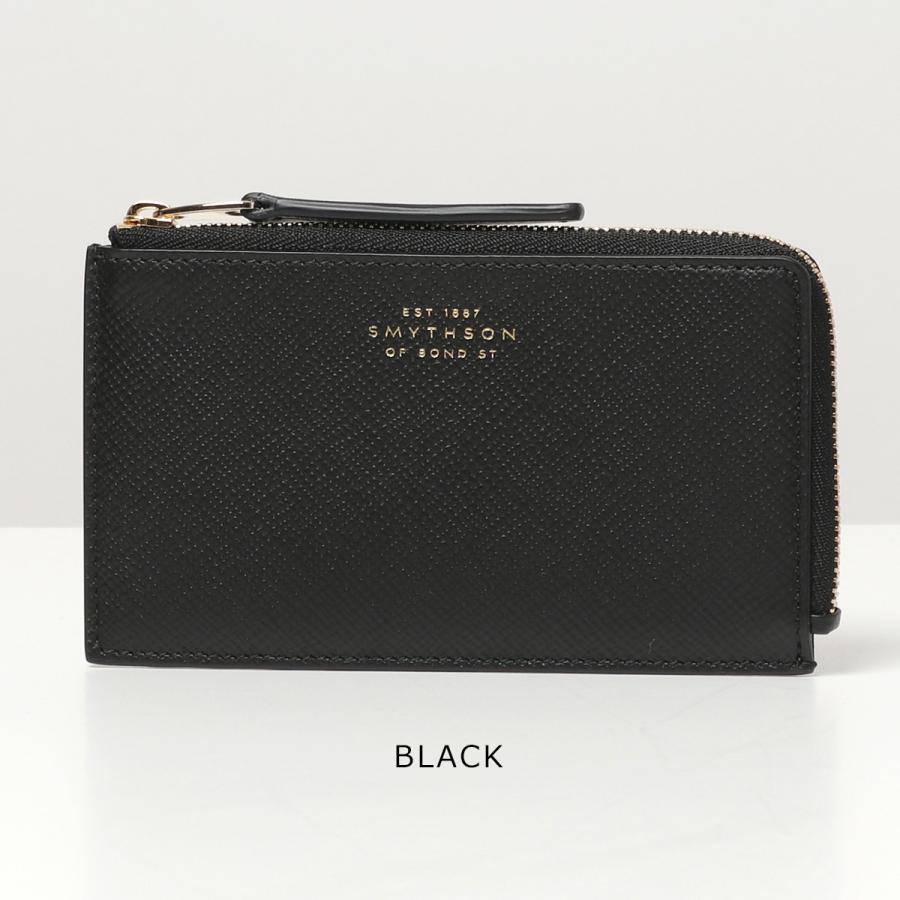 SMYTHSON スマイソン PANAMA 4CC FLAT COIN PRS カラー4色 レザー