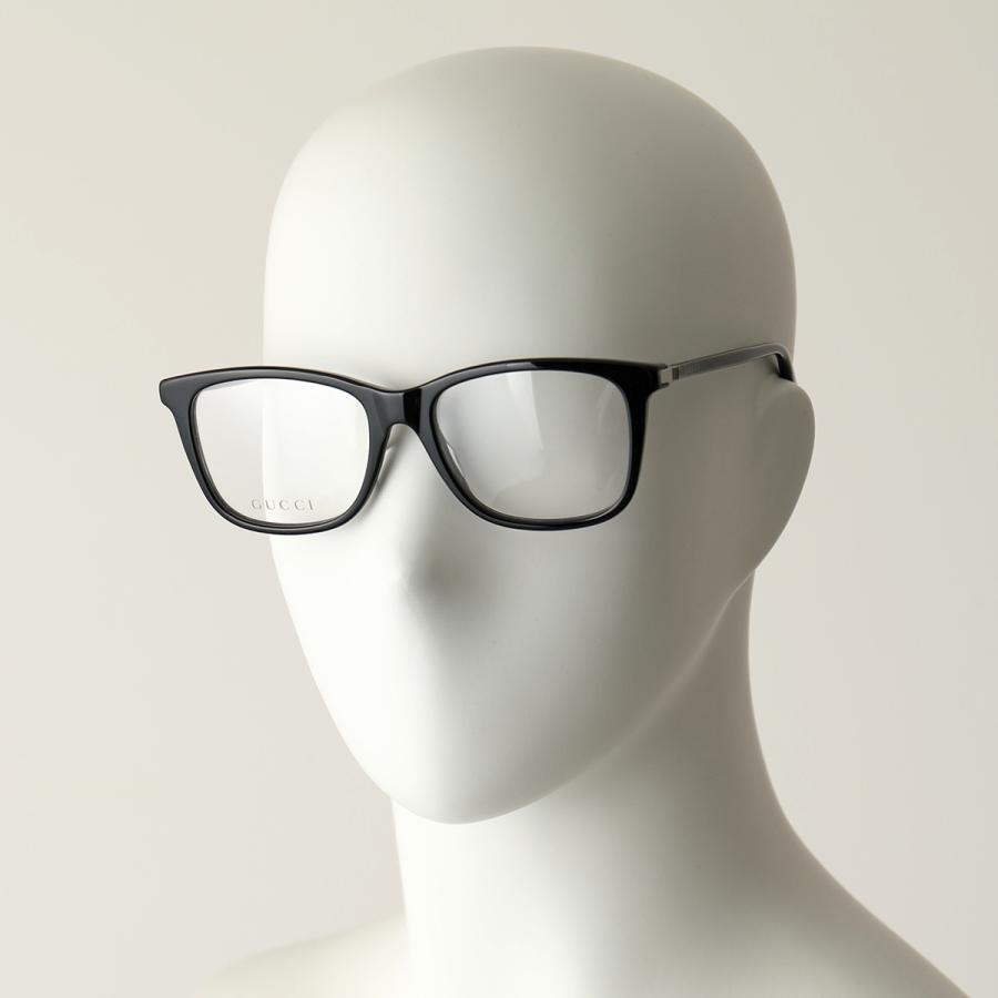 GUCCI グッチ GG0018O 眼鏡 フレーム 伊達メガネ メガネ OPTIC アイウェア めがね 黒縁メガネ 005/BLACK