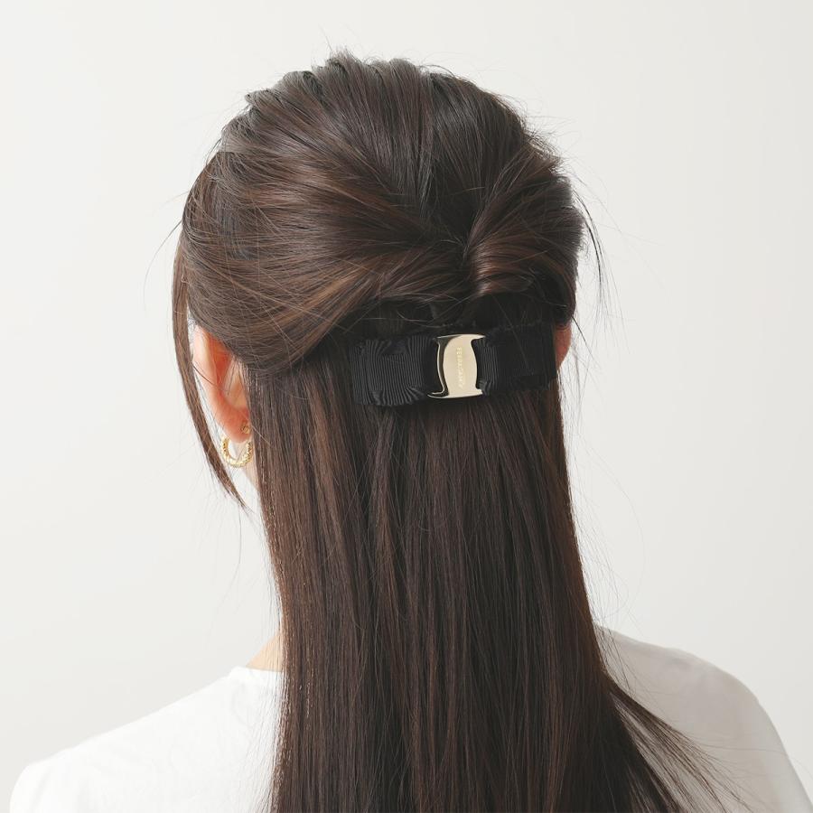 Salvatore Ferragamo クリスタルヘアクリップ バレッタ Salvatore