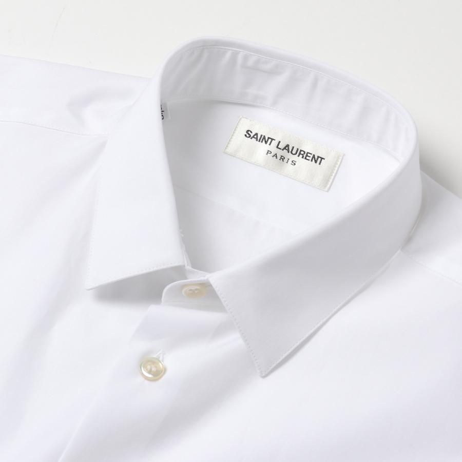 SAINT LAURENT サンローラン 535293 Y217W 長袖 シャツ コットン 9000 