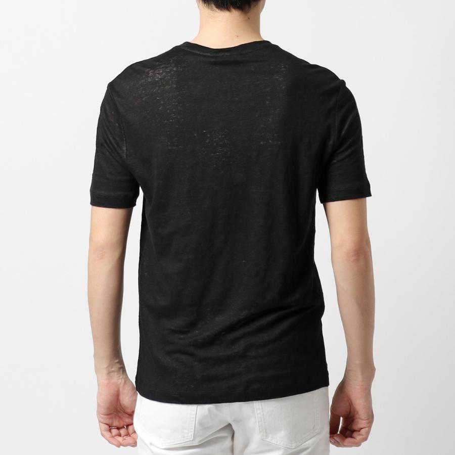 【新品】Cruciani クルチアーニ ブラック Tシャツ アウトレット】Cruciani クルチアーニ クルーネック Tシャツ