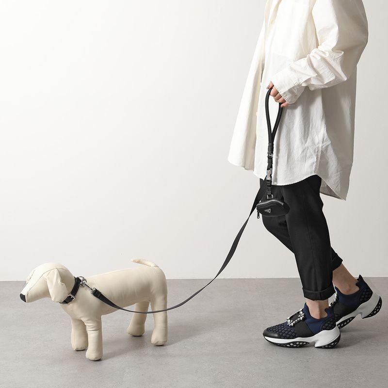 PRADA（プラダ） 2YG008 BV1 F0002 ナイロン リード ペット用品 犬