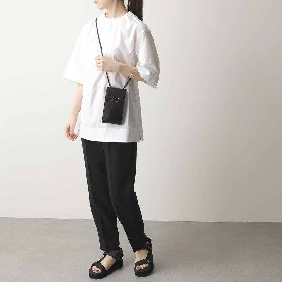 MARNI マルニ TEMI0009U0 P2644 シャイニーカーフスキン フォンケース  