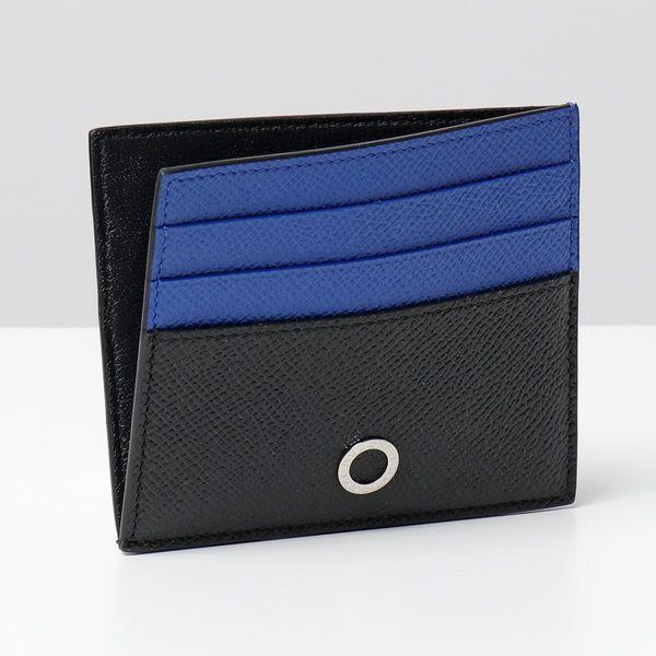 Bvlgari ブルガリ 2808 Bvlgari Bvlgari Man レザー カードホルダー カードケース 名刺入れ パスケース Black Cobalttourmaline メンズ インポートセレクト Musee 通販 Yahoo ショッピング