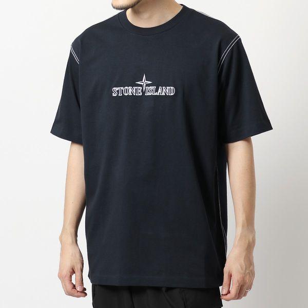 STONE ISLAND ストーンアイランド 741520644 Tシャツ カットソー クルーネック ロゴ刺繍 ステッチ コットンジャージー 半袖  V0020 メンズ :330430101:インポートセレクト musee - 通販 - Yahoo!ショッピング