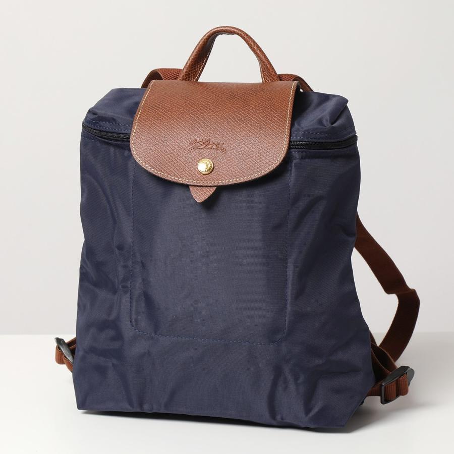 Longchamp ロンシャン 1699 0 ル プリアージュ Le Pliage バックパック リュック パッカブル仕様 ナイロン レザー 鞄 556 レディース インポートセレクト Musee 通販 Yahoo ショッピング
