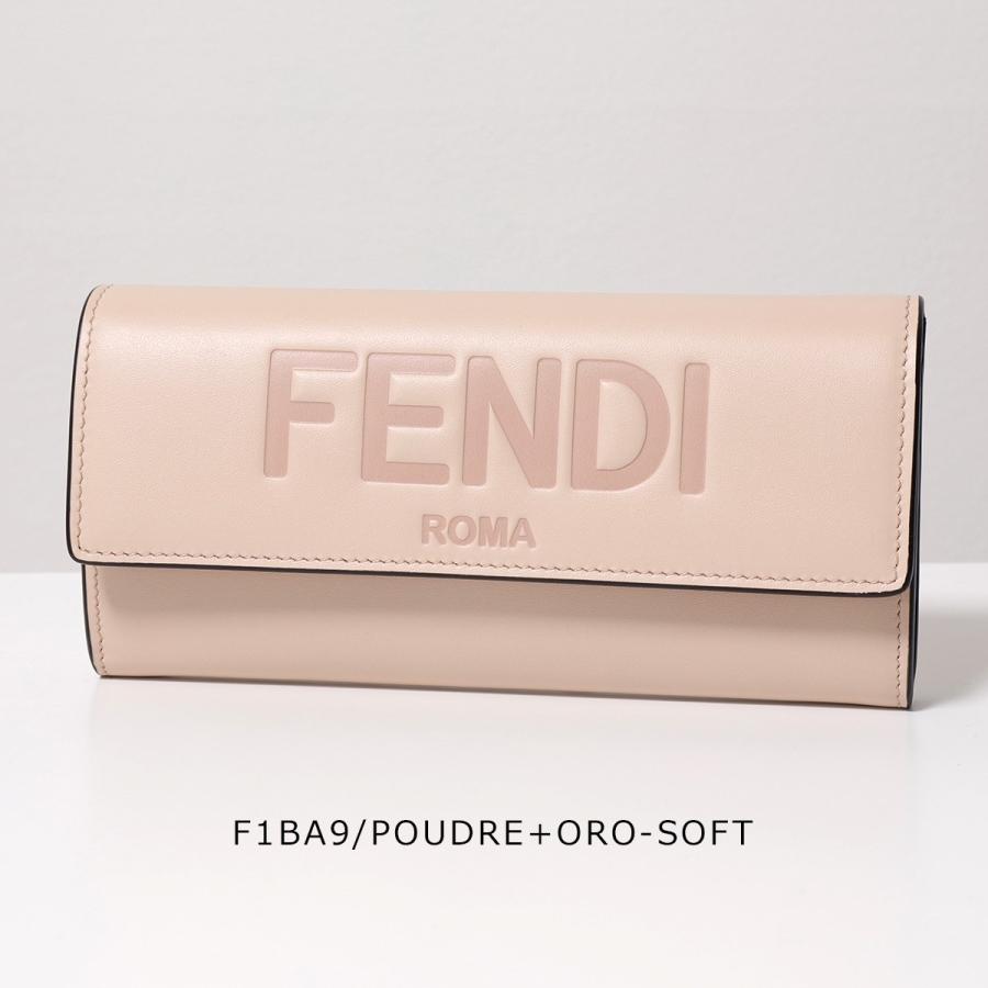 FENDI フェンディ 二つ折り長財布 8M0251 AAYZ レディース ロゴ レザー FENDI フェンディ 二つ折り長財布 8M0251 AAYZ レディース ロゴ レザー