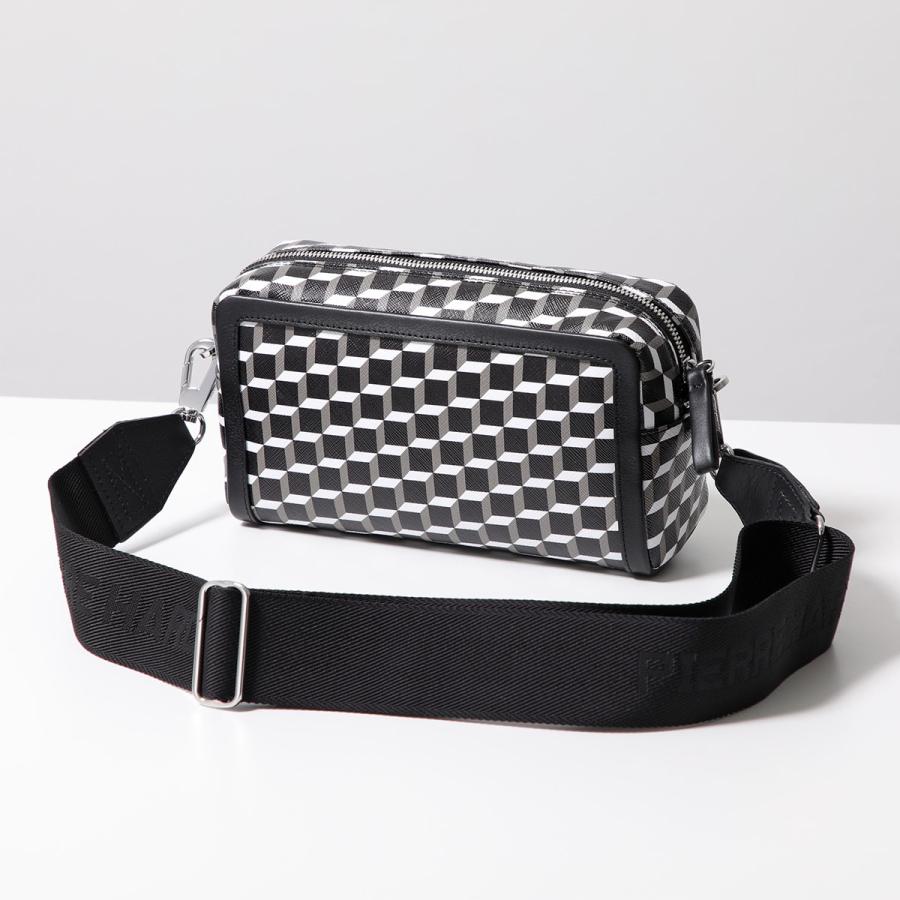 【美品】  PIERRE HARDY / ピエールアルディ | モノグラム キューブ柄 ショルダー カメラバッグ | グレー系 | レディース PIERRE HARDY - 【美品】 PIERRE HARDY / ピエールアルディ