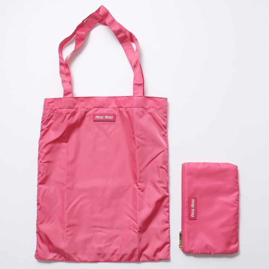MIUMIU ミュウミュウ 5RM010 2DUN カラー3色 ナイロン エコバッグ MIUMIU ミュウミュウ 5RM010 2DUN カラー3色 ナイロン エコバッグ