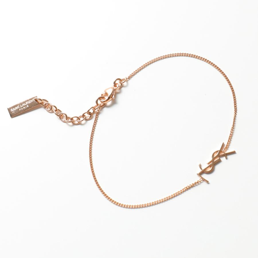 【美品】Yves Saint Laurent ローズモチーフブレスレット SAINT LAURENT サンローラン チャームブレスレット 635533 Y1500