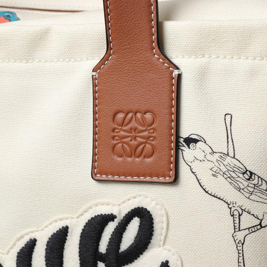 LOEWE ロエベ B887J09X03 ジップトート プリントキャンバス×レザー 