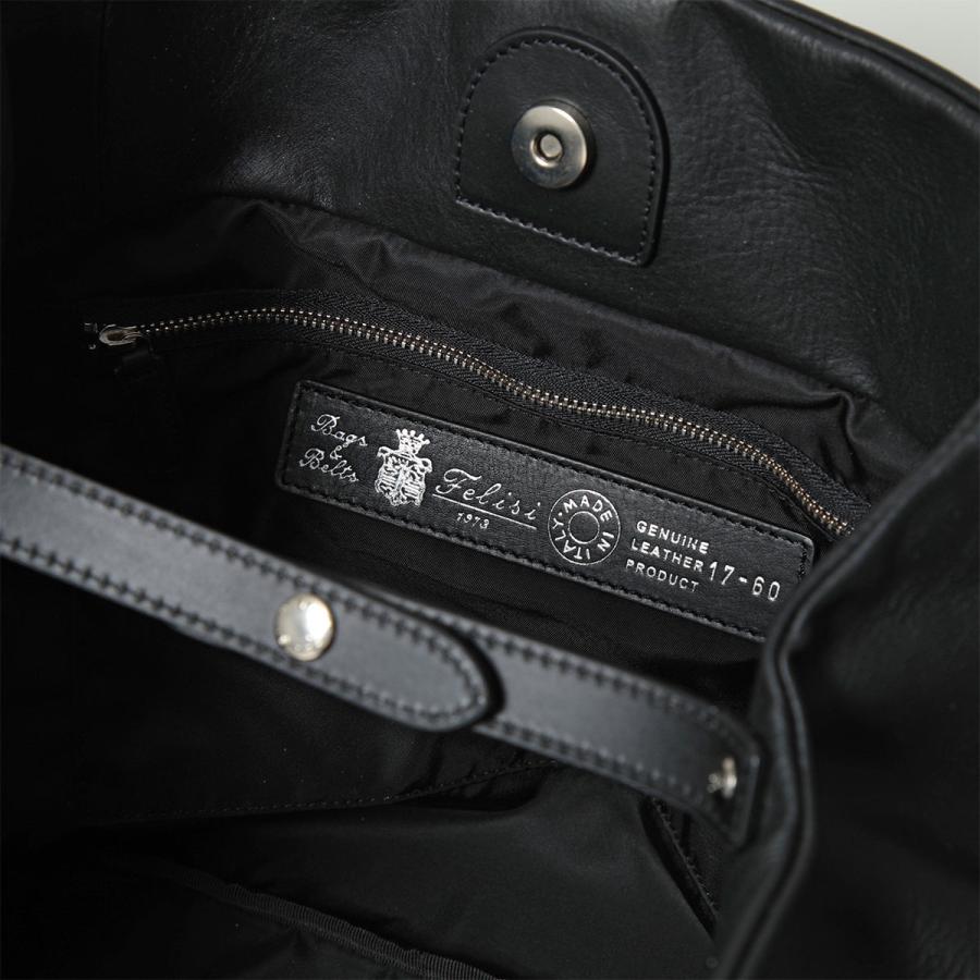 Felisi フェリージ 17/60-NK+DS40 レザー トートバッグ 鞄 0004/BLACK 