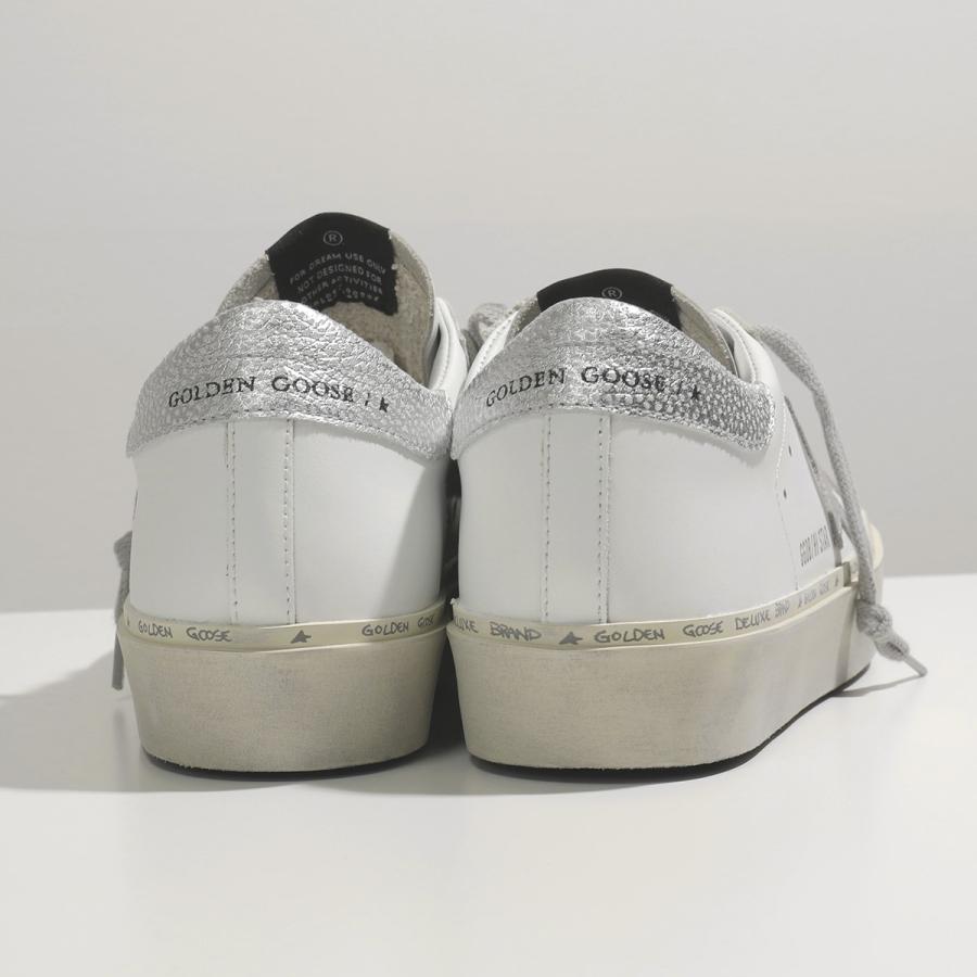 GOLDEN GOOSE ゴールデングース スニーカー HI STAR ハイスター GWF00118 F000329 レディース レザー ローカット  厚底 靴 80185/WHITE-SILVER