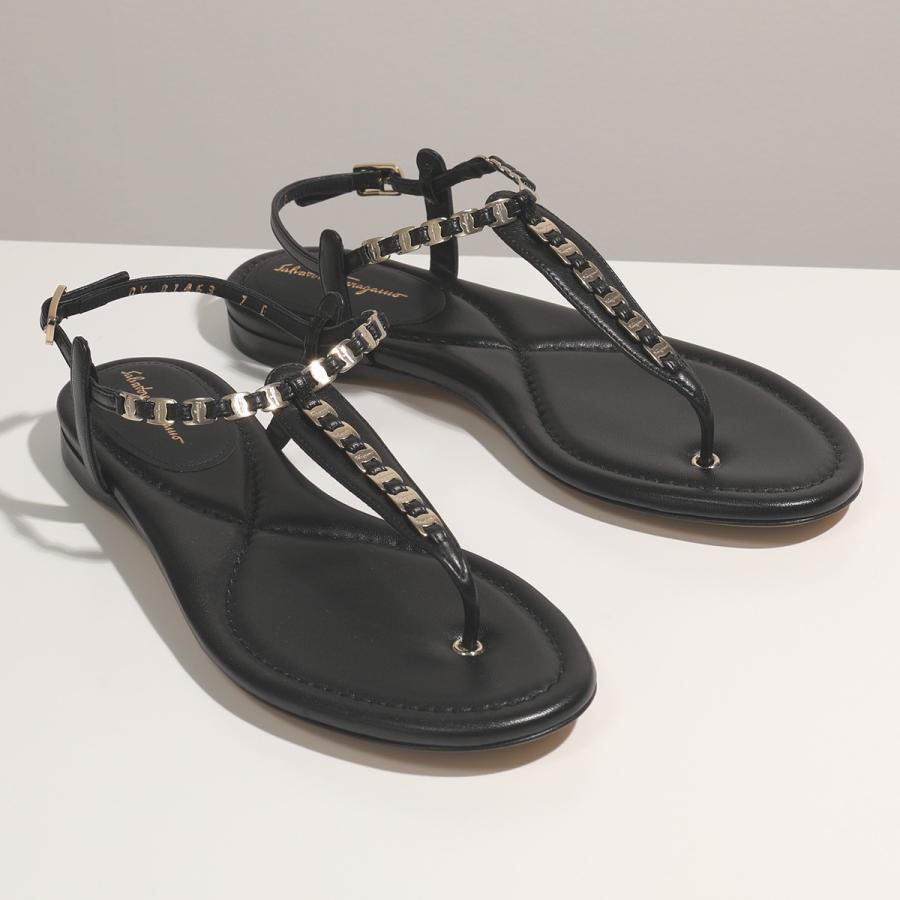 FERRAGAMO フェラガモ TAHITI 01Q947 0730061 レザー トング FERRAGAMO フェラガモ TAHITI 01Q947 0730061 レザー トング