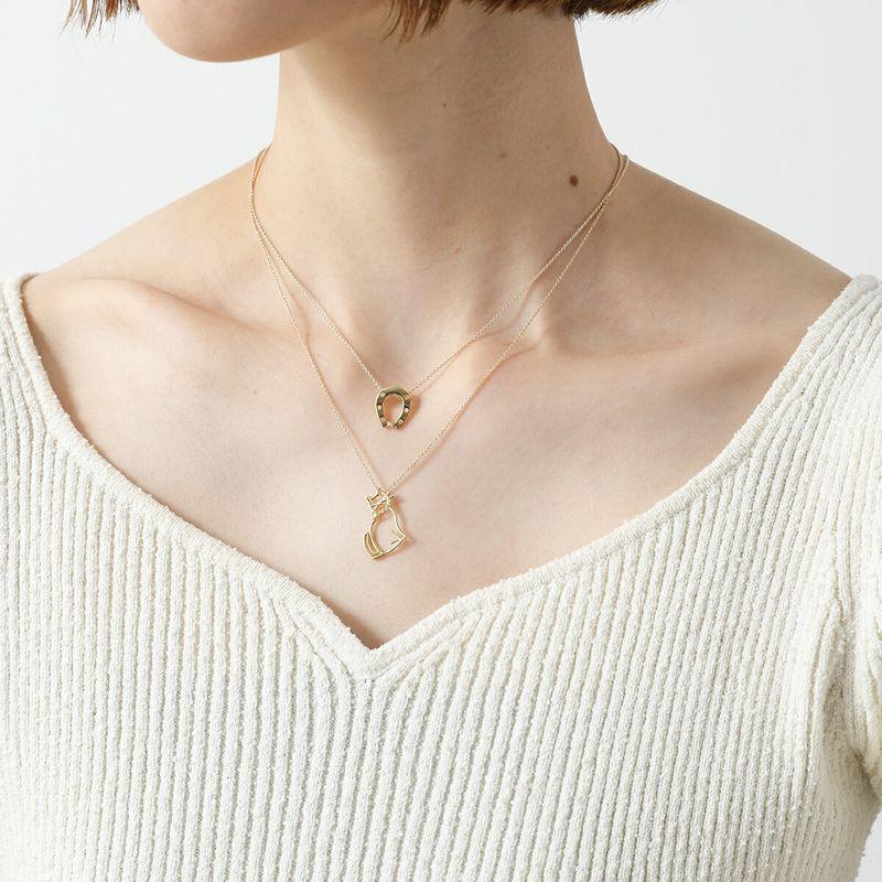 にゃんこ さま専用⭐︎Aliitaフラワーペンダント　未使用 ALIITA（アリータ） ネックレス MIAU NECKLACE ROLO レディース 猫