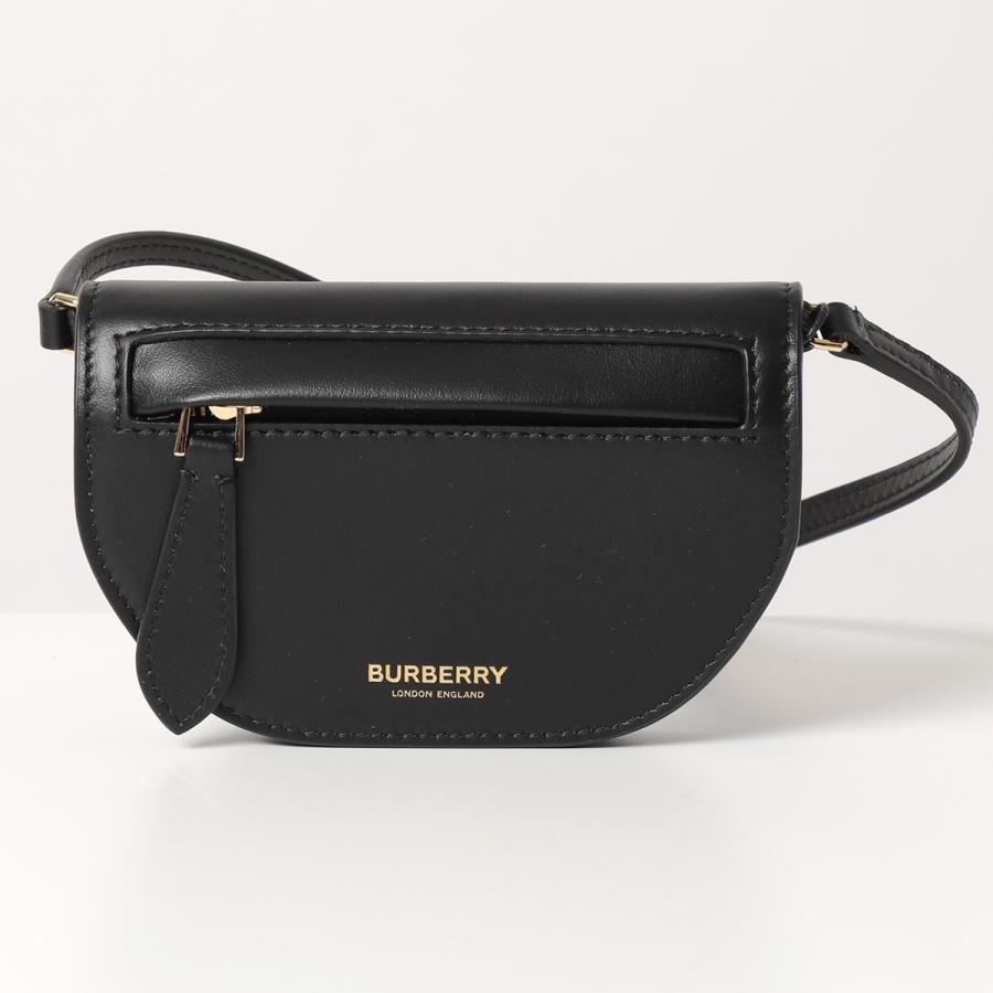 Burberry バーバリー レザー オリンピアカードケース ウィズ デタッチャブルストラップ ショルダーバッグ マイクロバッグ A11 Black メンズ インポートセレクト Musee 通販 Yahoo ショッピング