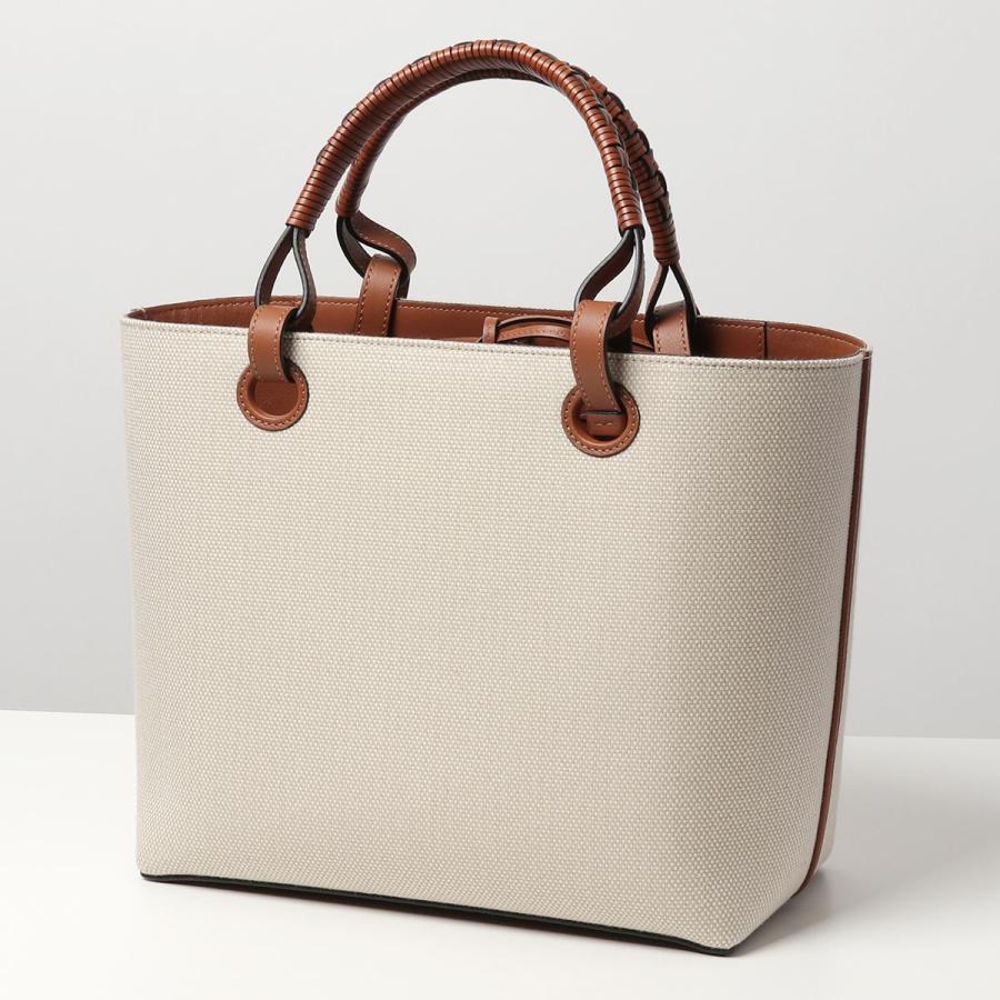 LOEWE ロエベ A717S72X06 ANAGRAM TOTE SMALL アナグラム トートバッグ スモール ジャガード レザー ハンドバッグ ロゴ 鞄 2426/ECRU-TAN レディース｜s-musee｜05