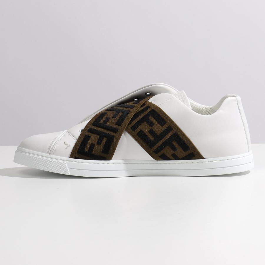 FENDI フェンディ 7E1198 A5JP レザー ローカット スニーカー FF FENDI フェンディ 7E1198 A5JP レザー ローカット スニーカー FF