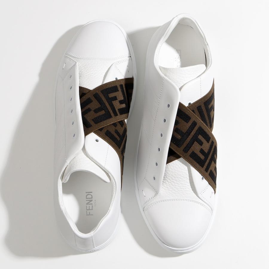 FENDI フェンディ 7E1198 A5JP レザー ローカット スニーカー FF FENDI フェンディ 7E1198 A5JP レザー ローカット スニーカー FF