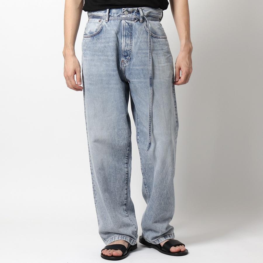 Acne Studios アクネストゥディオズ C0002 Acne Studios 1991 Toj ルーズフィット デニム ジーンズ ヴィンテージ ウォッシュ加工 Lightblue メンズ インポートセレクト Musee 通販 Yahoo ショッピング