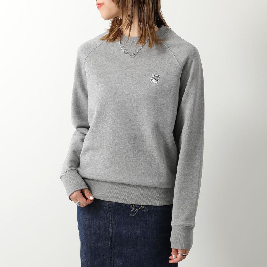 MAISON KITSUNE（メゾン キツネ） トレーナー GREY FOX HEAD PATCH