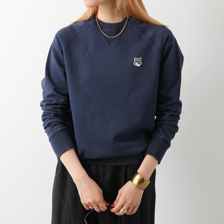 MAISON KITSUNE（メゾン キツネ） トレーナー GREY FOX HEAD PATCH