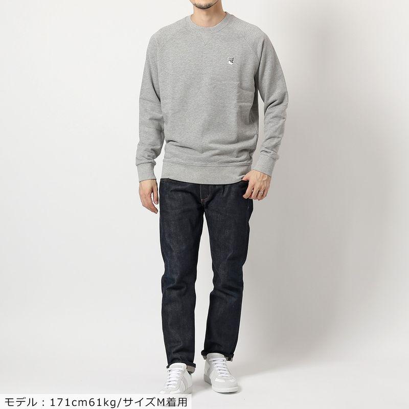 MAISON KITSUNE（メゾン キツネ） スウェットシャツ GREY FOX HEAD