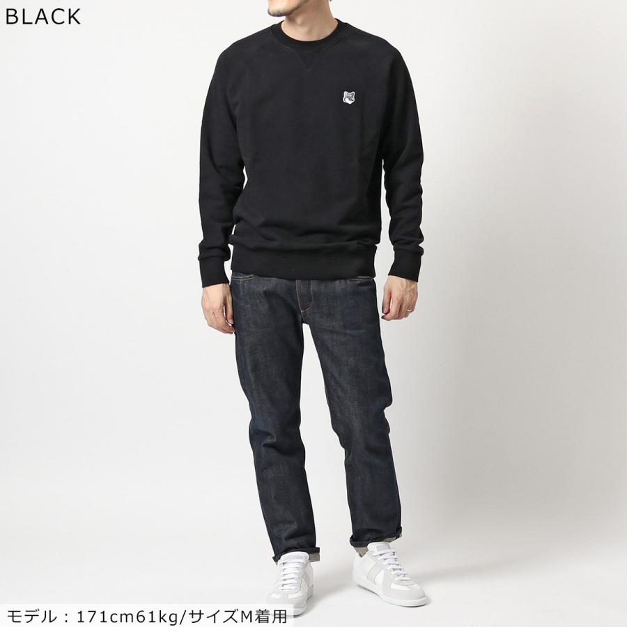 MAISON KITSUNE（メゾン キツネ） スウェットシャツ GREY FOX HEAD