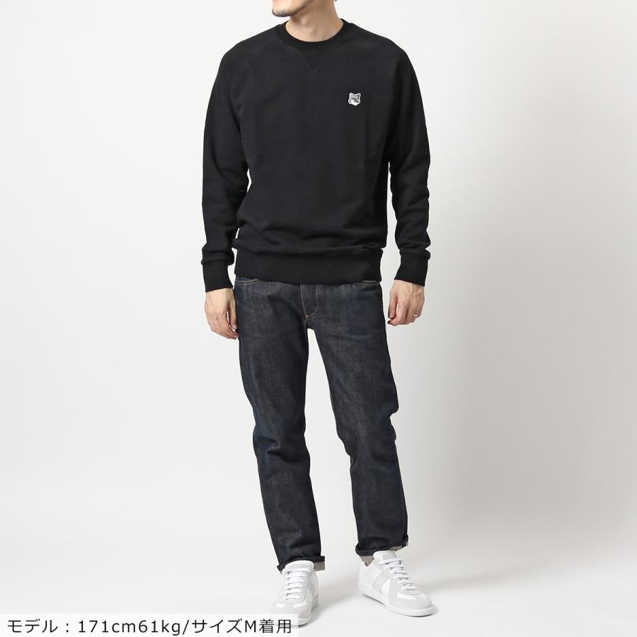 MAISON KITSUNE（メゾン キツネ） スウェットシャツ GREY FOX HEAD