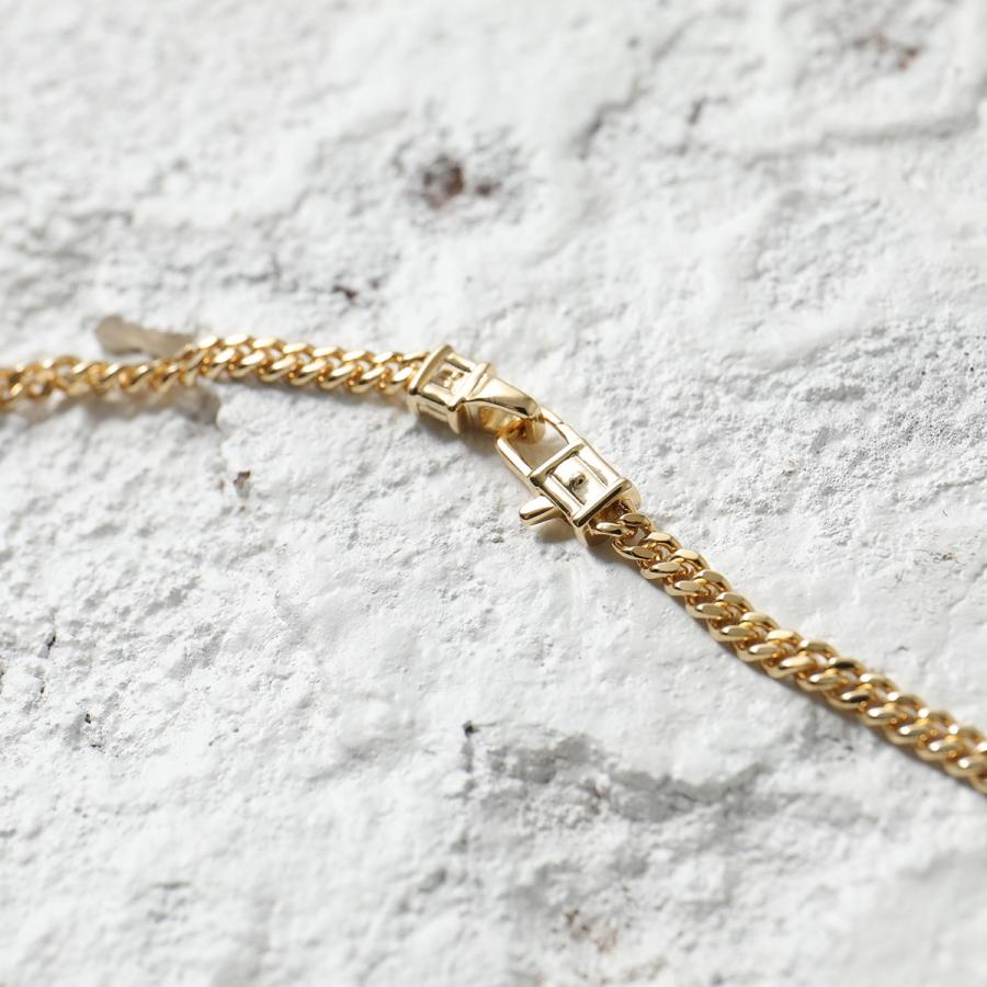 TOM WOOD TOMWOOD トムウッド ネックレス Curb Chain M Gold TOM WOOD TOMWOOD トムウッド ネックレス Curb Chain M Gold