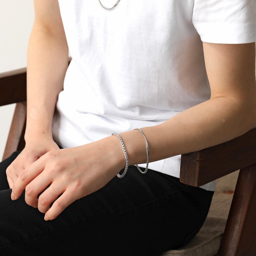 TOM WOOD TOMWOOD トムウッド ブレスレット Curb Bracelet M TOM WOOD TOMWOOD トムウッド ブレスレット Curb Bracelet M