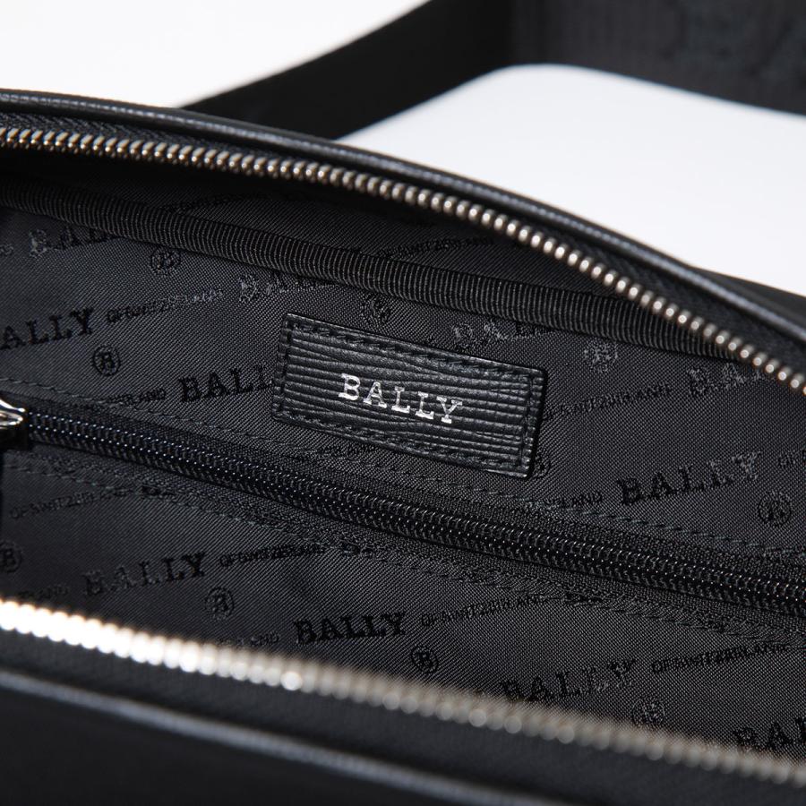 BALLY バリー FIJI ナイロン ショルダーバッグ クロスボディバッグ 鞄 BLACK メンズ｜s-musee｜07