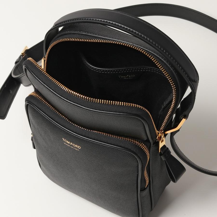 TOM FORD トムフォード H0465 LCL080G ダブルジップ メッセンジャー 