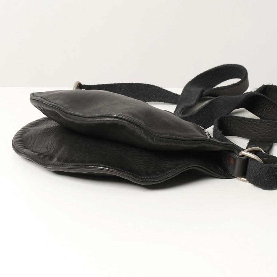 GUIDI グイディ Q90 soft horse full grain LEATHER FOLDED BELT BAG 