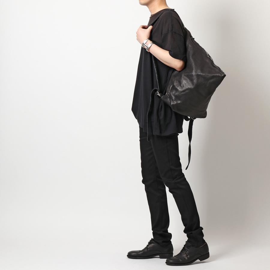 GUIDI グイディ BV09 soft horse full grain LARGE BACKPACK ソフトホースレザー バックパック リュック バッグ 鞄 BLKT メンズ｜s-musee｜04