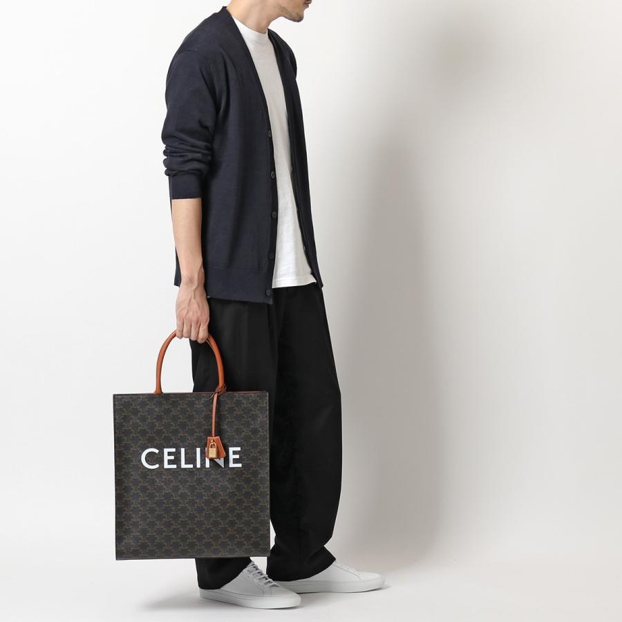 Celine セリーヌ bzk 04lu Cabas Vertical トートバッグ ショッピングバッグ キャンバス 鞄 ブラウン メンズ レディース インポートセレクト Musee 通販 Yahoo ショッピング
