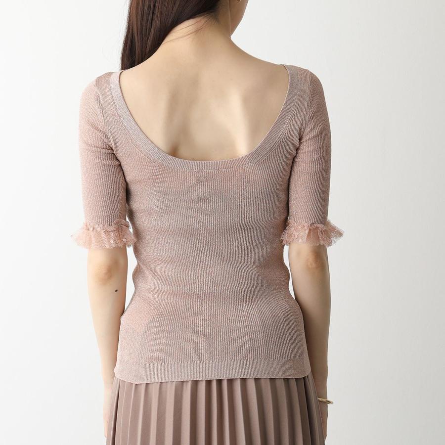 RED VALENTINO レッドヴァレンティノ KC07E 5US リブニット カットソー 