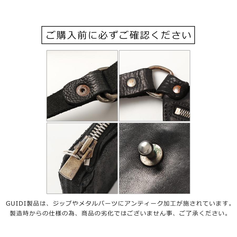 GUIDI（グイディ） ラウンドファスナー長財布 C6 kangaroo full grain