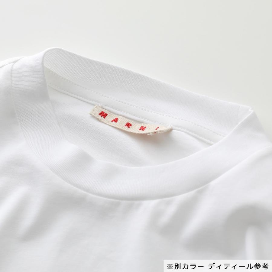 Marni マルニ Thje0129ph Uscr97 クルーネック 長袖 Tシャツ カットソー チュニック ロゴt ロンt オーバーサイズ ワンピース Mlc09 レディース インポートセレクト Musee 通販 Yahoo ショッピング