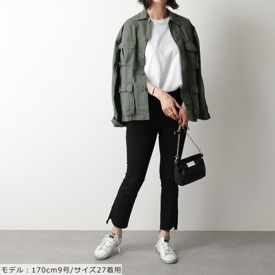 MOTHER マザー 1157-180 THE INSIDER CROP STEP FRAY デニム ストレッチ パンツ カットオフ レイヤーカット ジーンズ NTG-NOT-GUILTY レディース｜s-musee｜07