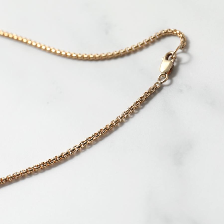 MARA SCALISE マラスカリース ネックレス THIN BOX CHAIN CHOKER JNK6144 チェーン アクセサリー 14K-GOLD-FILLED15 レディース｜s-musee｜04