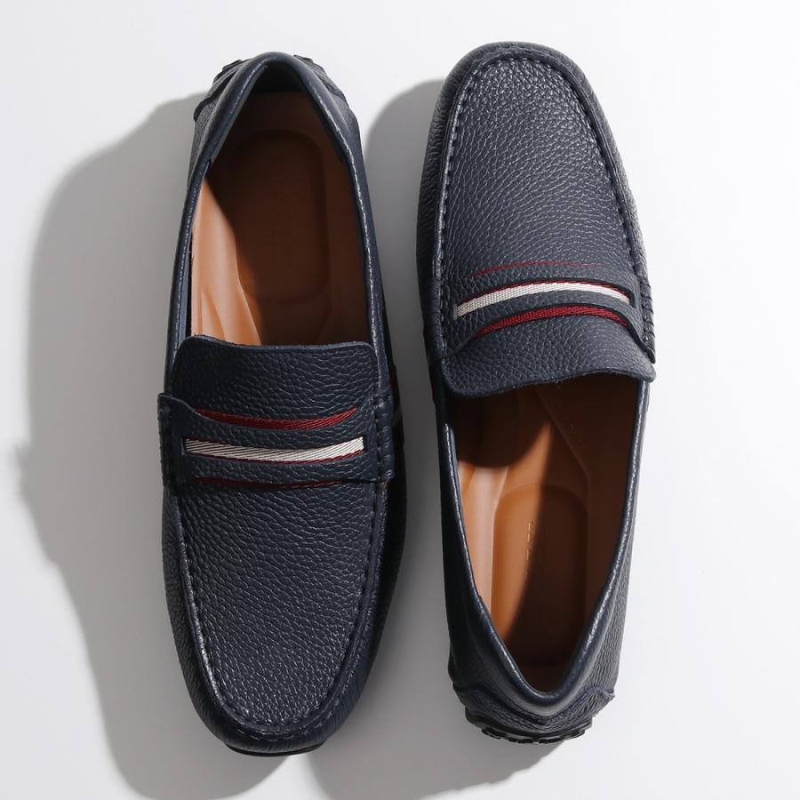BALLY バリー ドライビングシューズ メタル装飾 カーフレザー 新品 - 靴