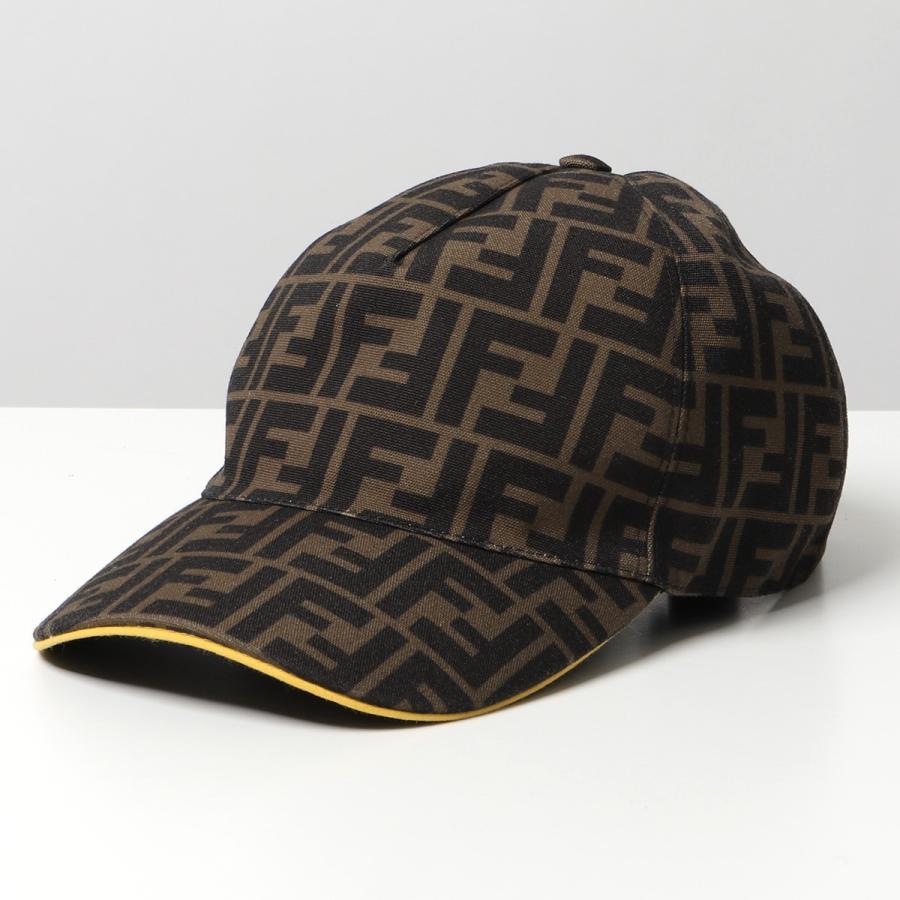 FENDI フェンディ FXQ768 A660 カラー3色 ベースボールキャップ FFロゴ 帽子 メンズ
