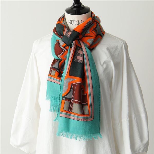 Hermes エルメス s Echarpe Imprimee 65 180 シルク混カシミヤ カシシル エシャルプ フランス製 ウールシルク ストール マフラー レディース メンズ インポートセレクト Musee 通販 Yahoo ショッピング